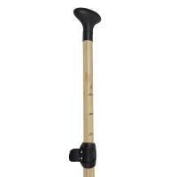 Two Bare Feet 2 Piece Bamboo Carbon Pro SUP Paddle - Black Extra Image 5 Preview